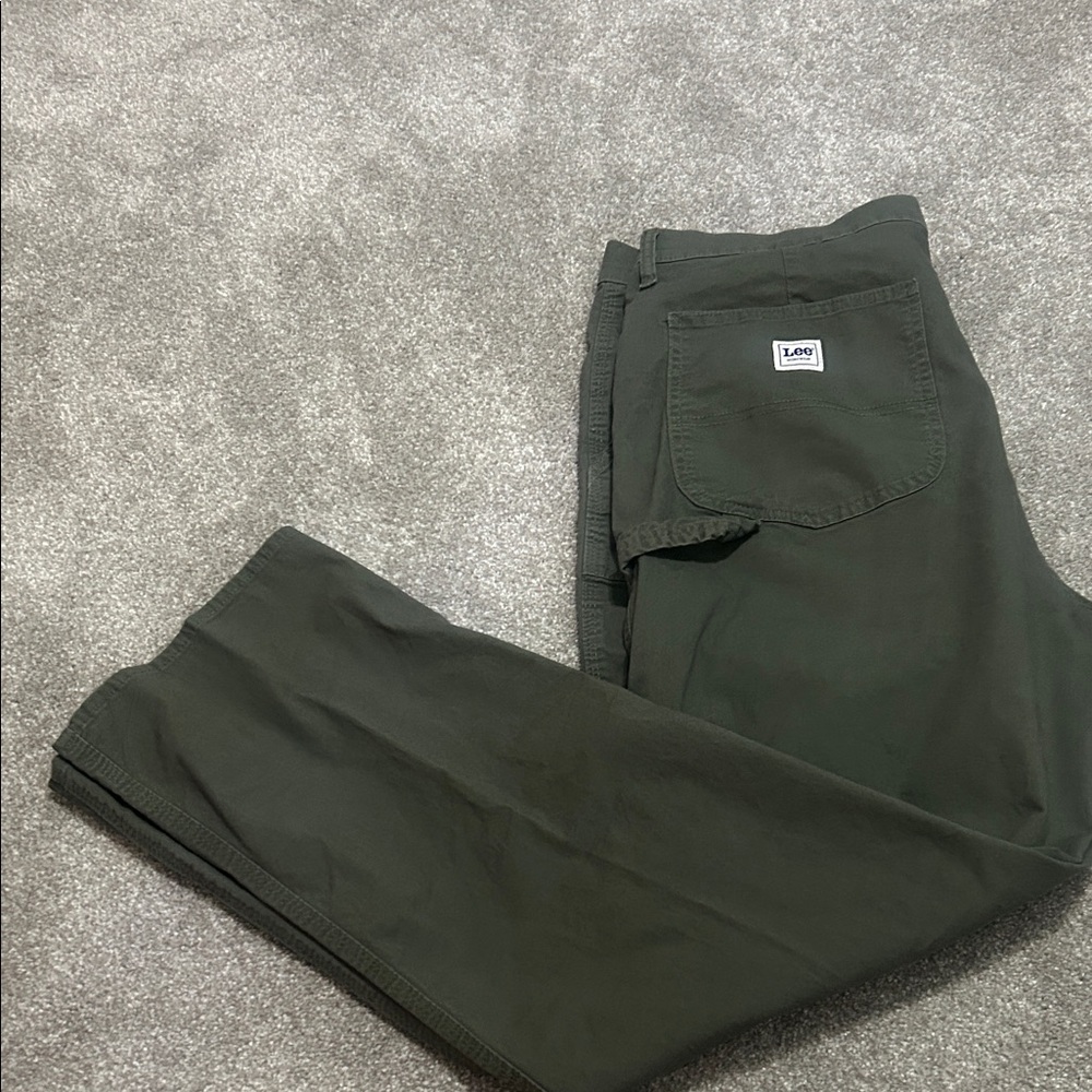 LeeWomens  Dark Green Cargo Pants